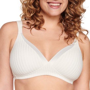 NATURANA Bh Everyday Wednesday Striped Soft Bra Elfenben A 80 Dame