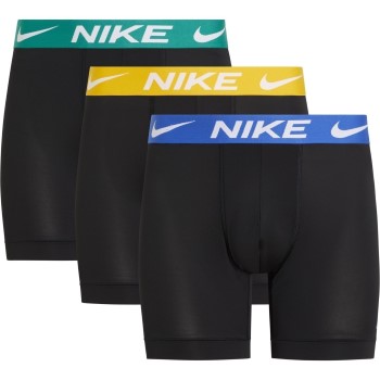 Nike 3P Everyday Essentials Micro Boxer Brief Sort/Blå polyester Small Herre