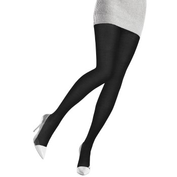 Oroblu Strømpebukser Nives Fine Wool Tights Sort Large Dame