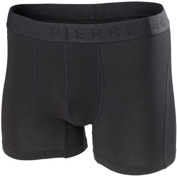 Pierre Robert For Men Cotton Boxer Sort økologisk bomuld Small Herre