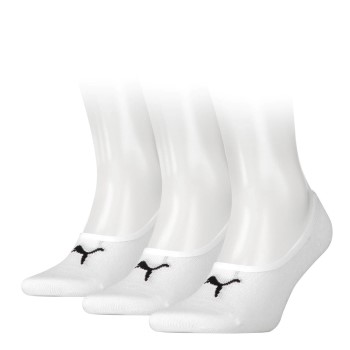 Puma Strømper 3P Footie Socks Hvid Str 39/42