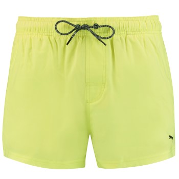 Puma Badebukser Short Length Swim Shorts Limegrøn polyester Medium Herre