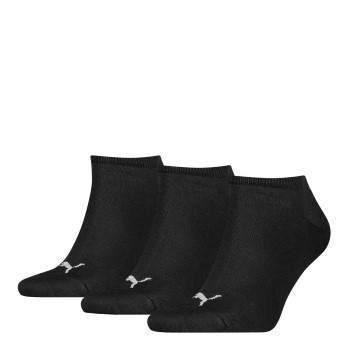 Puma Strømper 3P Sneaker Socks Sort Str 43/46