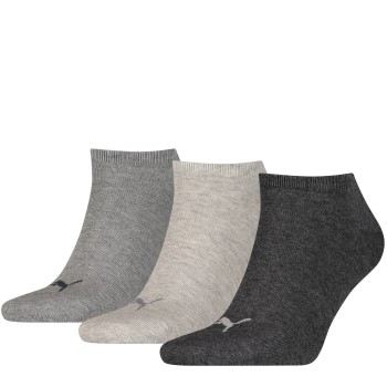 Puma Strømper 3P Sneaker Socks Grå Str 43/46