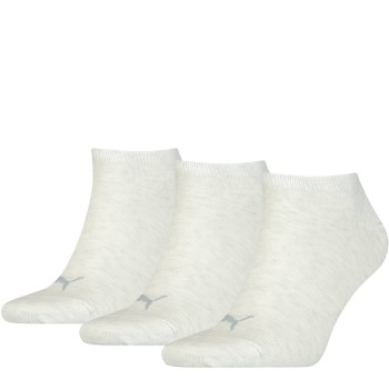 Puma Strømper 3P Sneaker Socks Lysegrå Str 35/38