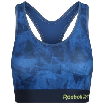 Reebok Bh Gail Sports Crop Top Blå polyester X-Small Dame