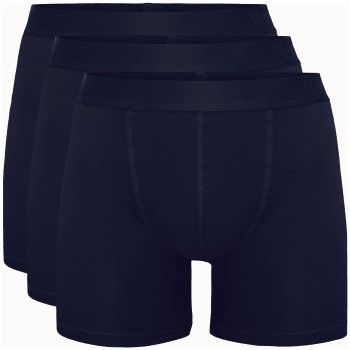 Resteröds 3P Bamboo Boxer Long leg Marineblå Small Herre