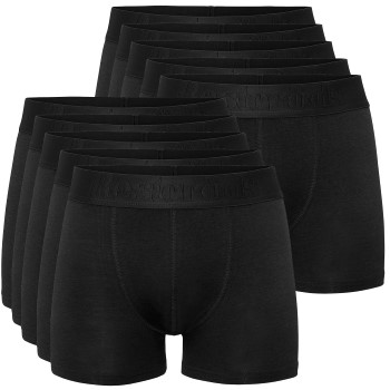 Resteröds 10P Cotton Stretch Boxers Sort bomuld X-Large Herre