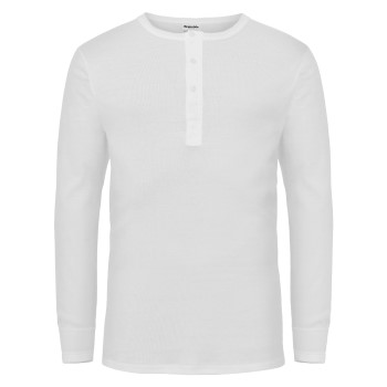 Se Resteröds Organic Cotton Grandpa Long Sleeve Hvid økologisk bomuld Large Herre ved Timarco