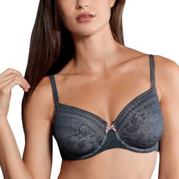 Rosa Faia Bh Fleur Underwire Bra Antracit polyamid B 75 Dame