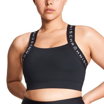 Röhnisch Bh Kay Sports Bra Sort polyester Large Dame