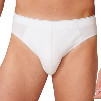 Schiesser 95-5 Organic Cotton Mini Brief Hvid økologisk bomuld Small Herre