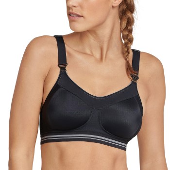 Schiesser Bh Active Sport High Support Bra Sort A 70 Dame