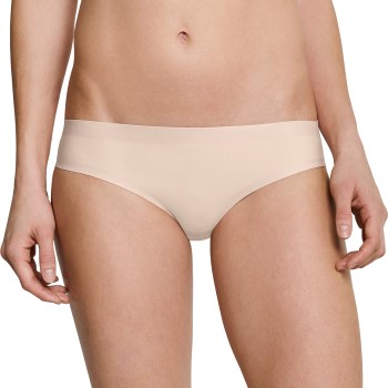 Schiesser Trusser Invisible Cotton Brief Beige 42 Dame