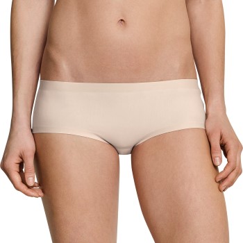 Schiesser Trusser Invisible Cotton Hipster Beige 42 Dame