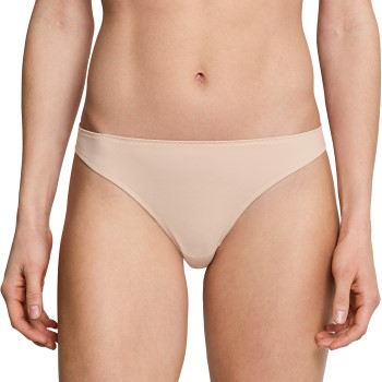 Schiesser Trusser Invisible Lace String Beige 38 Dame