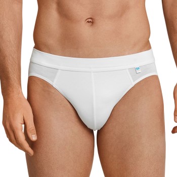 Schiesser Long Life Cotton Rio Brief Hvid bomuld X-Large Herre