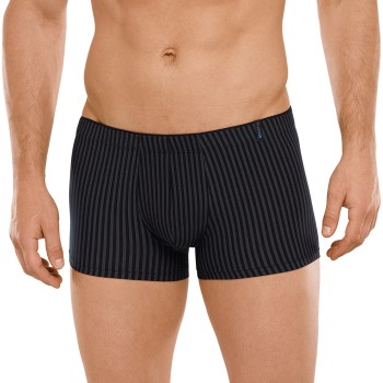 Schiesser Long Life Soft Boxer Brief Mørkblå Small Herre