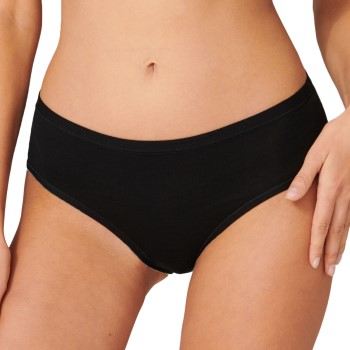 Schiesser Trusser Personal Fit Midi Brief Sort Small Dame