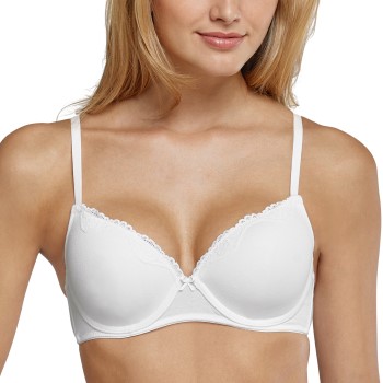 Schiesser Bh Pure Cotton Underwire Bra Hvid bomuld A 80 Dame