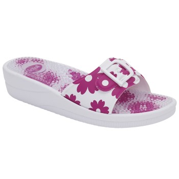 Scholl New Massage Printed Women Rosa Mønster  not spec Str 38 Dame