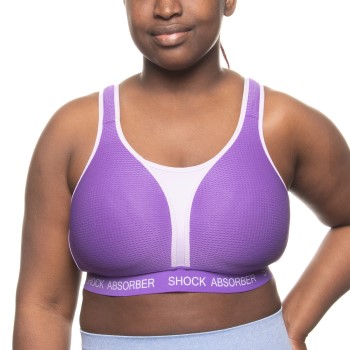 Shock Absorber Bh Ultimate Run Padded Bra Lilla D 75 Dame