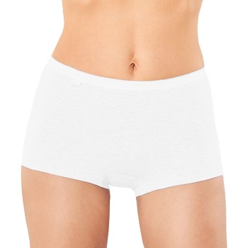 Sloggi Trusser Basic Short Hvid bomuld 38 Dame