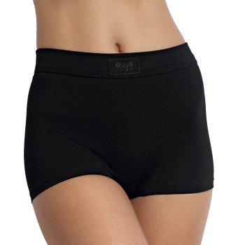 Sloggi Trusser Double Comfort Shorts Sort bomuld 42 Dame