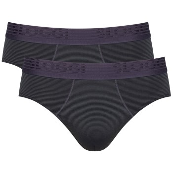 Sloggi 2P Men Ever Cool Brief Sort Small Herre