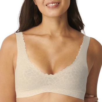 Sloggi Bh ZERO Feel Lace 2.0 Bralette Creme Small Dame