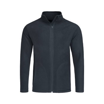 Stedman Active Fleece Jacket For Men Mørkblå polyester Large Herre