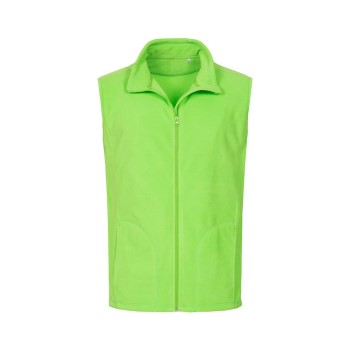 Stedman Active Fleece Vest For Men Grøn polyester Large Herre