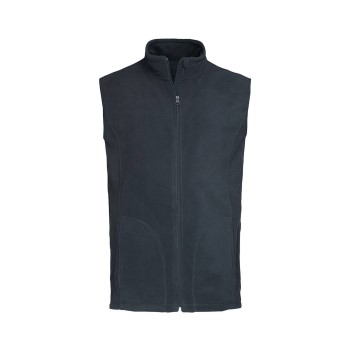 Stedman Active Fleece Vest For Men Mørkblå polyester Medium Herre