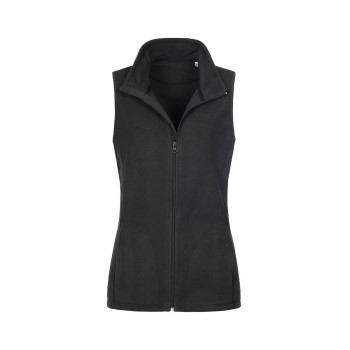 Stedman Active Fleece Vest For Women Sort polyester Large Dame