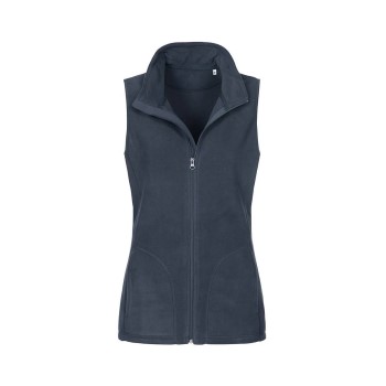 Stedman Active Fleece Vest For Women Mørkblå polyester Small Dame