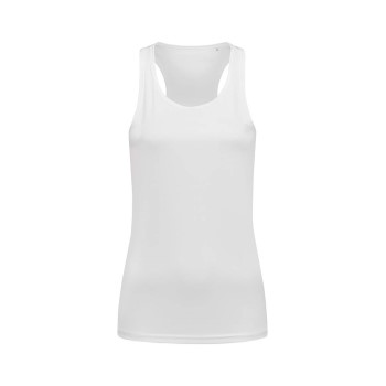 Stedman Active Sports Top For Women Hvid polyester Small Dame