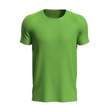 Stedman Active Sports-T For Men Lysegrøn polyester Medium Herre