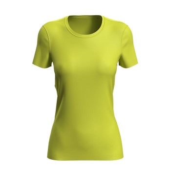 Se Stedman Active Sports-T For Women Gul polyester Small Dame ved Timarco