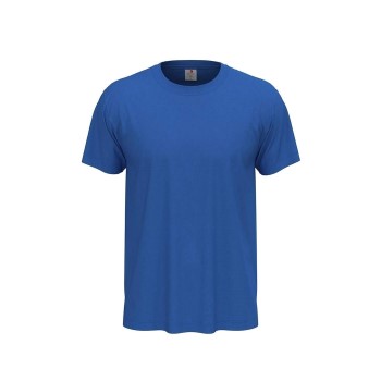 Se Stedman Classic Men T-shirt Kongeblå bomuld Medium Herre ved Timarco