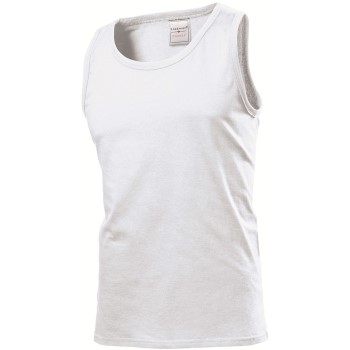 Se Stedman Classic Tank Top Men Hvid bomuld Small Herre ved Timarco