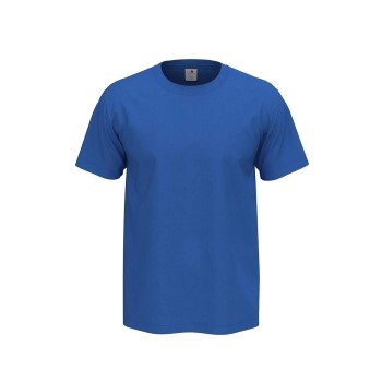 Se Stedman Comfort Men T-shirt Kongeblå bomuld Small Herre ved Timarco