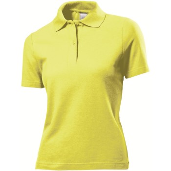 Stedman Polo Women Gul bomuld Large Dame