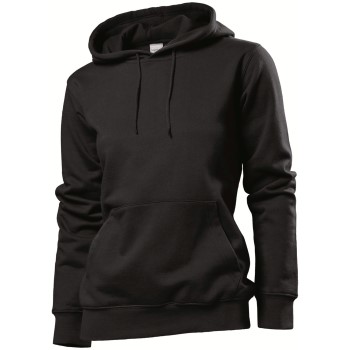 Stedman Sweatshirt Hooded Women Sort Large Dame