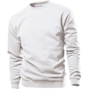 Se Stedman Sweatshirt Men Hvid Large Herre ved Timarco