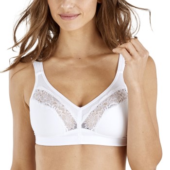 Swegmark Bh Fairtrade Soft Bra Hvid økologisk bomuld B 85 Dame