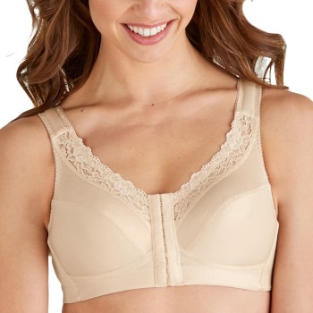 Swegmark Bh Maj Front Closure Soft Bra Beige B 80 Dame