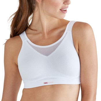 SWEMARK Sport by Swegmark Swemark Magic High Support Sport Bra Bh Hvid B 85 Dame