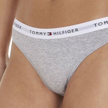 Tommy Hilfiger Trusser Icon Brief Lysegrå Medium Dame