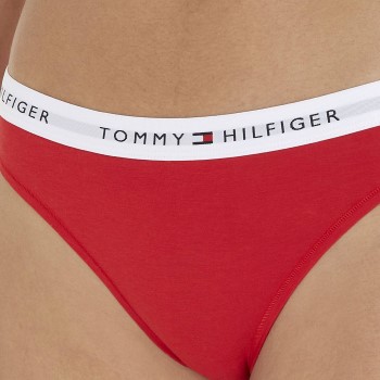 Tommy Hilfiger Trusser Icon Brief Rød Small Dame