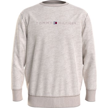 Se Tommy Hilfiger Icon Logo Relaxed Fit Sweatshirt Beige Medium Herre ved Timarco